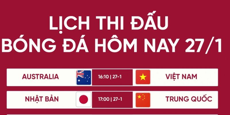 Các yếu tố trong lịch thi đấu