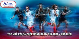 Top Nhà Cái Cá Cược Bóng Đá Uy Tín 2026 - Phổ Biến Ở Châu Á