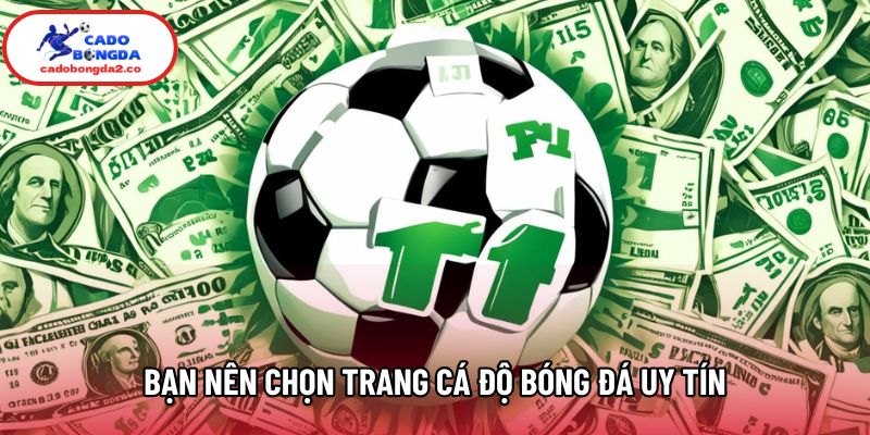 Bạn nên chọn trang cá độ bóng đá uy tín
